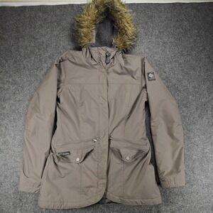 Columbia Womens SMALL Grandeur Peak Mid Jacket Insulated Waterproof Buffalo